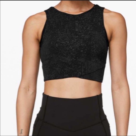 lululemon athletica Tops - Lululemon Energetic Edge Cropped Tank